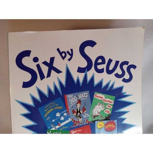 DR. SEUSS - SIX BY SEUSS - A TREASURY OF DR. SEUSS CLASSICS SOFTCOVER BOOK 1991 - Picture 2 of 10